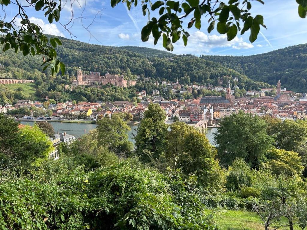 Ferienwohnung Best Location - Luxury Loft Riverview Heidelberg Exterior foto